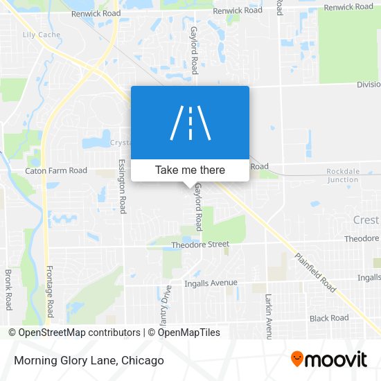 Mapa de Morning Glory Lane