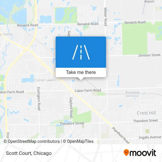 Scott Court map