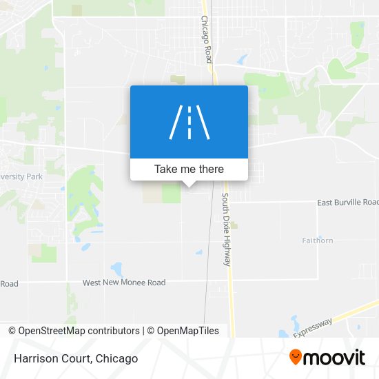 Mapa de Harrison Court