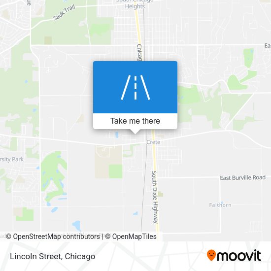 Mapa de Lincoln Street