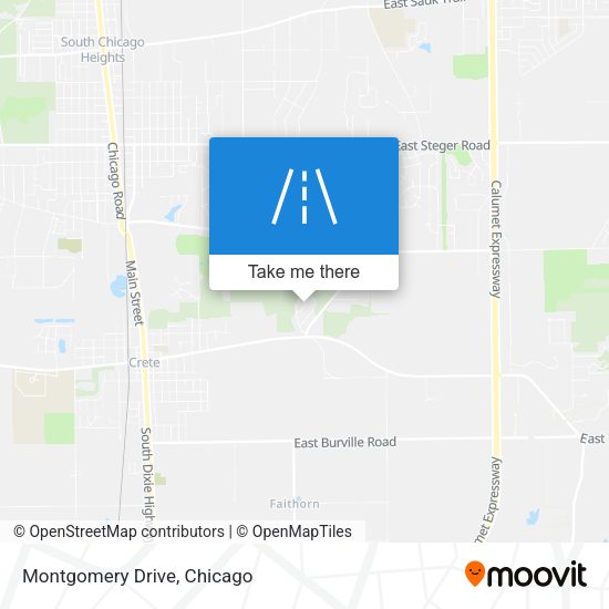 Mapa de Montgomery Drive