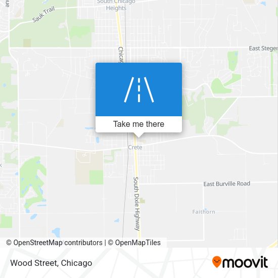 Mapa de Wood Street
