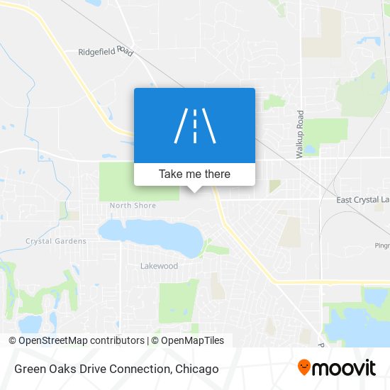 Green Oaks Drive Connection map