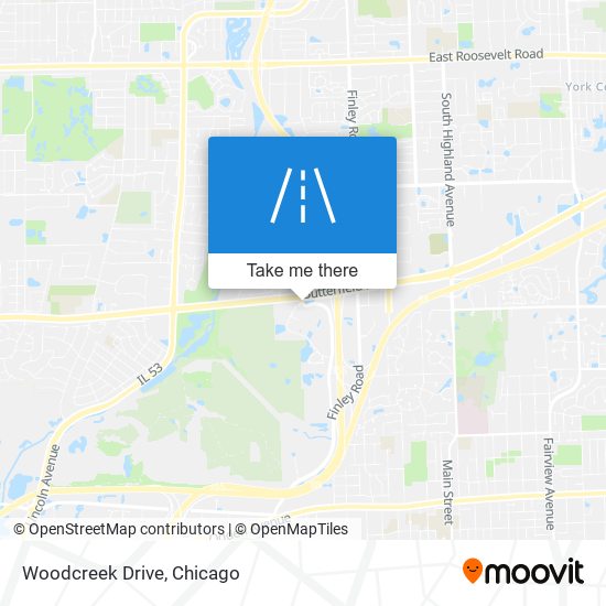 Mapa de Woodcreek Drive