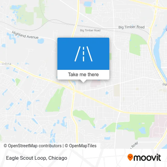 Eagle Scout Loop map