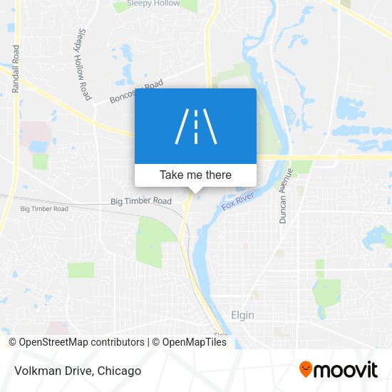 Volkman Drive map