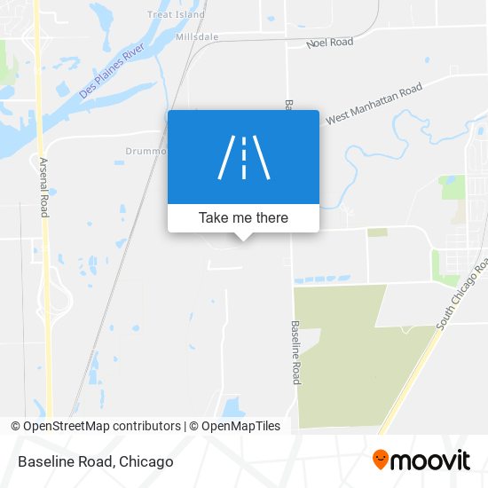 Mapa de Baseline Road