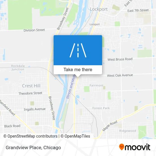 Grandview Place map
