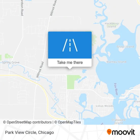 Park View Circle map