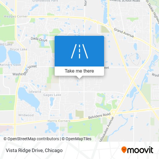 Vista Ridge Drive map