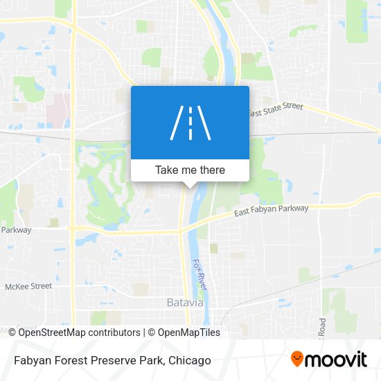 Mapa de Fabyan Forest Preserve Park