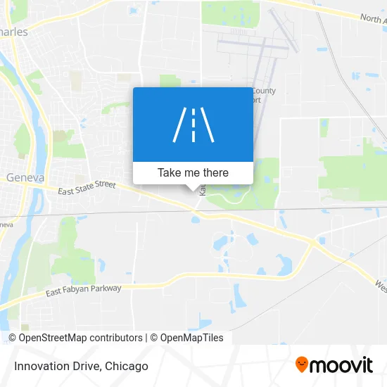 Innovation Drive map