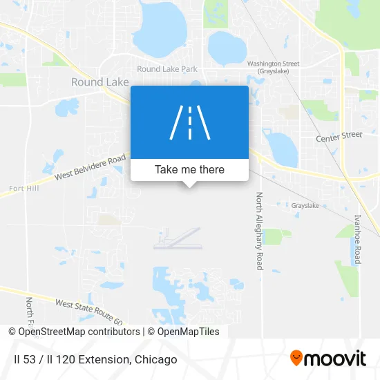 Il 53 / Il 120 Extension map