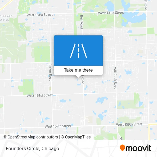 Founders Circle map
