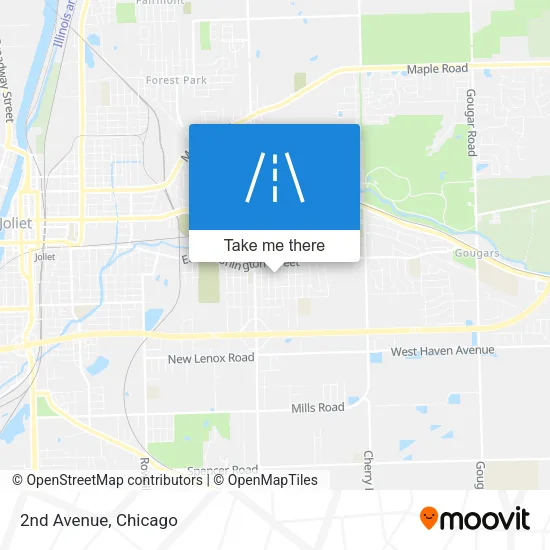 2nd Avenue map