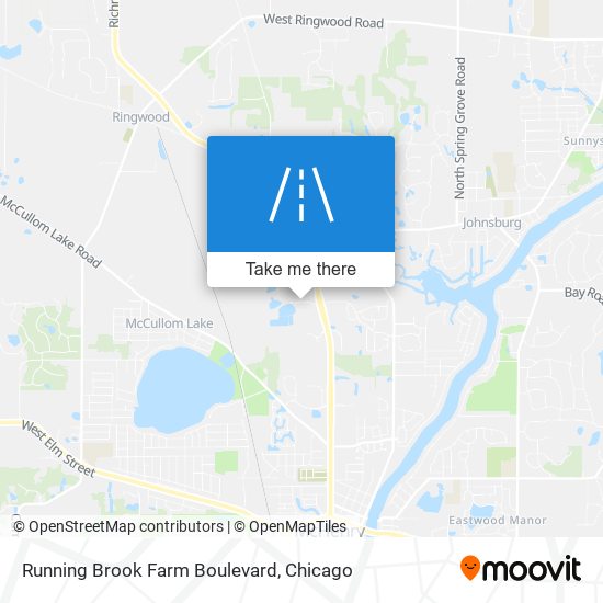 Mapa de Running Brook Farm Boulevard