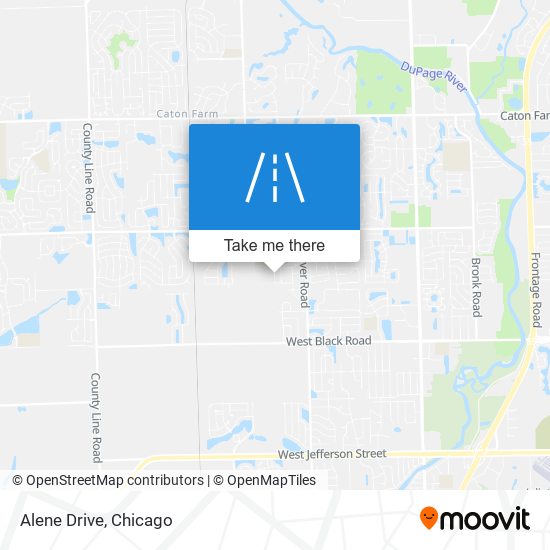 Alene Drive map