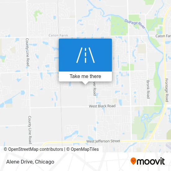 Alene Drive map