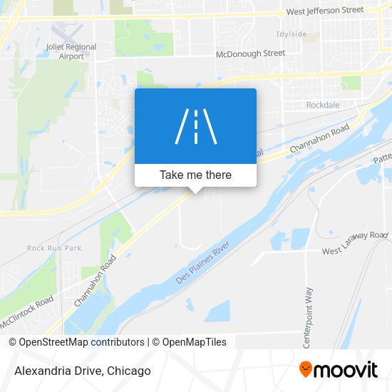 Mapa de Alexandria Drive