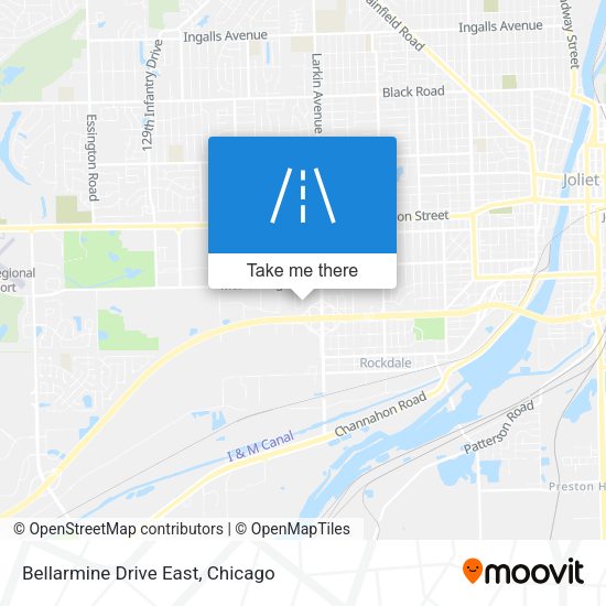 Mapa de Bellarmine Drive East