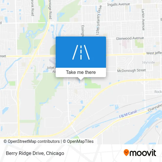 Berry Ridge Drive map