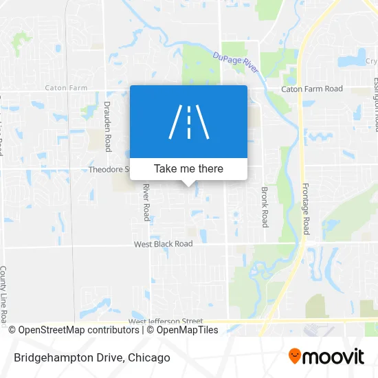 Bridgehampton Drive map