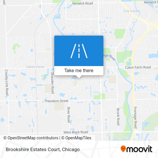 Brookshire Estates Court map