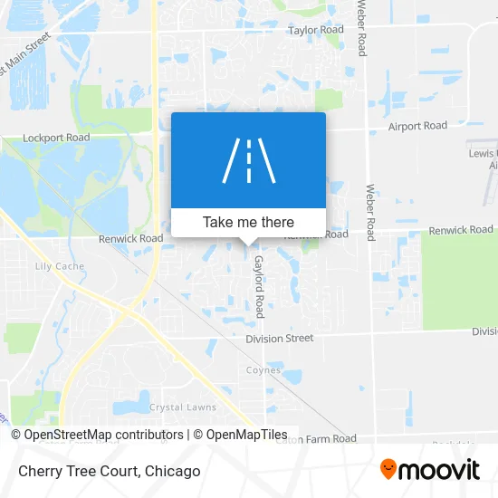 Cherry Tree Court map