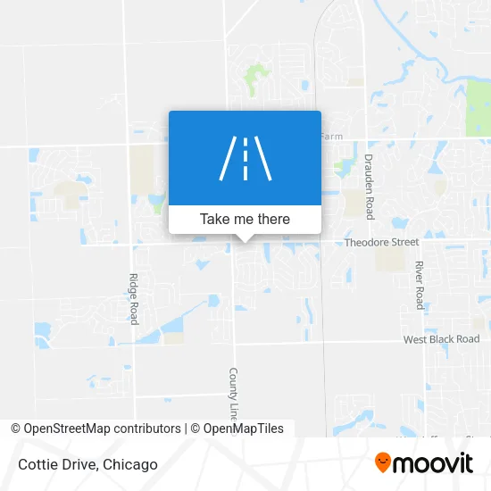 Cottie Drive map