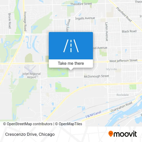 Crescenzo Drive map