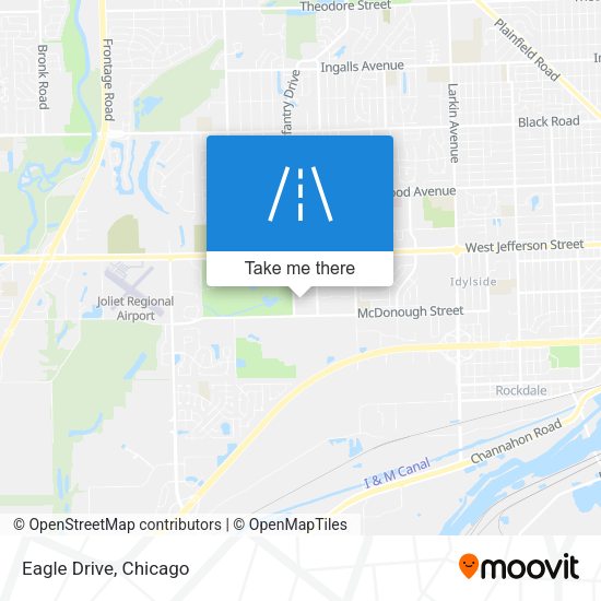 Mapa de Eagle Drive