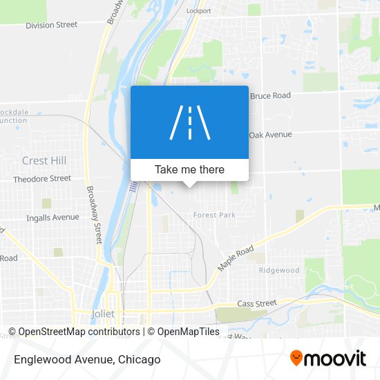 Mapa de Englewood Avenue
