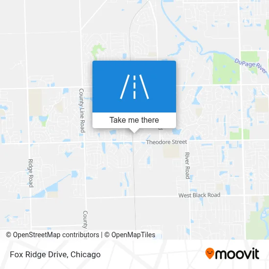 Fox Ridge Drive map