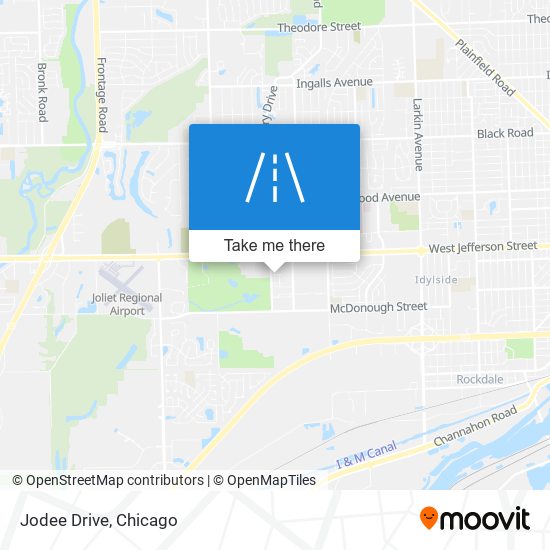 Jodee Drive map