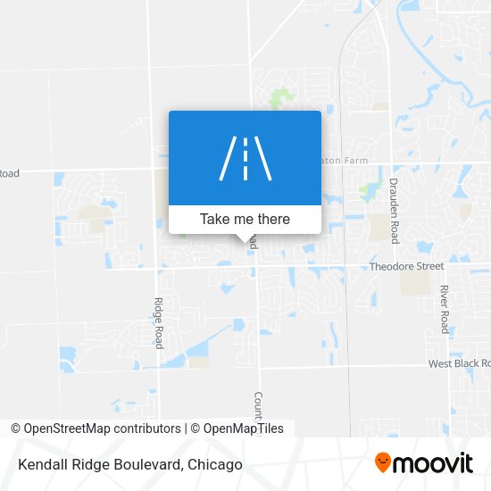Mapa de Kendall Ridge Boulevard