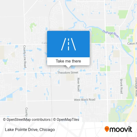 Lake Pointe Drive map
