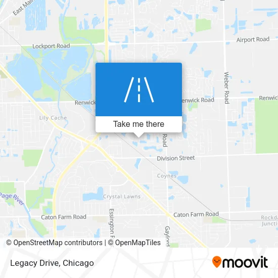 Legacy Drive map
