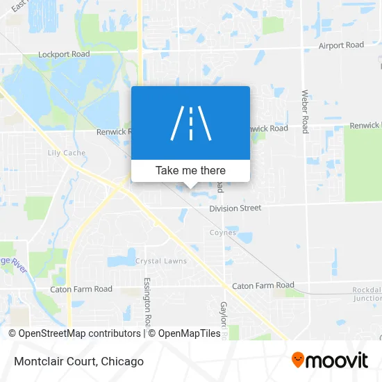 Montclair Court map