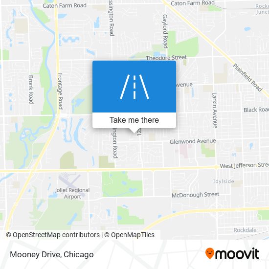 Mooney Drive map