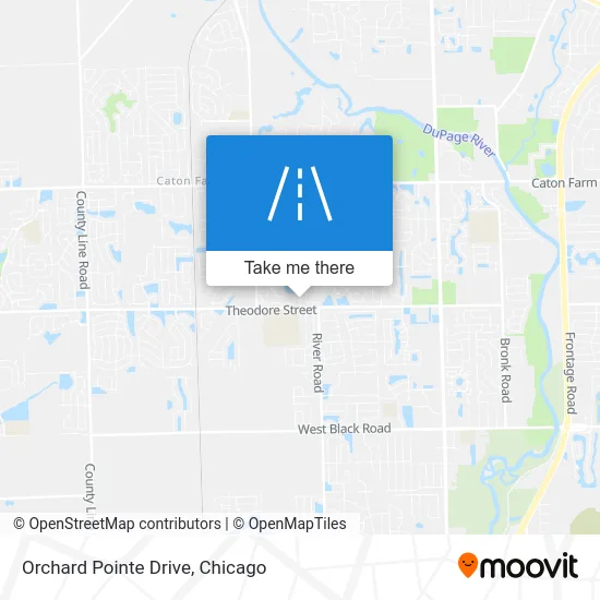 Orchard Pointe Drive map