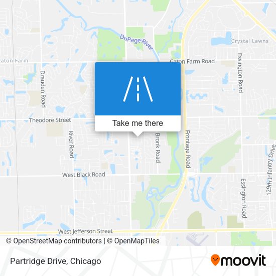 Mapa de Partridge Drive
