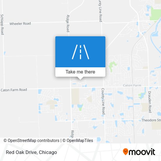 Mapa de Red Oak Drive