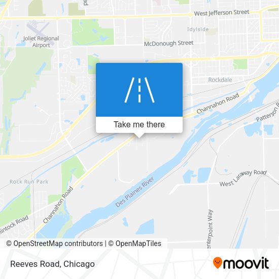 Mapa de Reeves Road