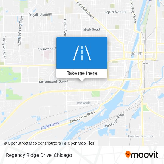 Regency Ridge Drive map