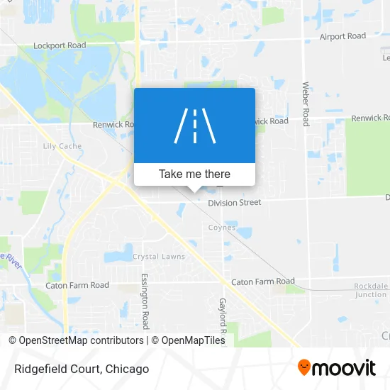 Ridgefield Court map