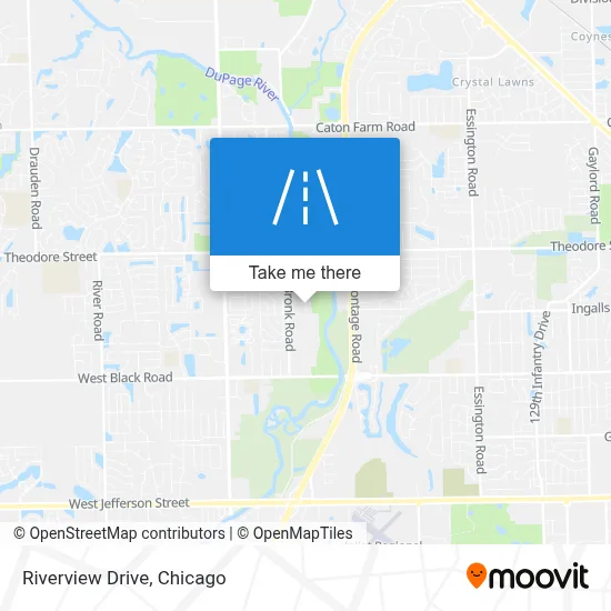 Riverview Drive map