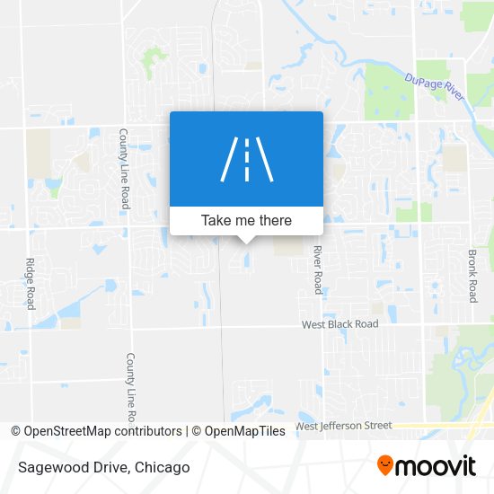 Sagewood Drive map