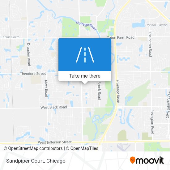 Mapa de Sandpiper Court