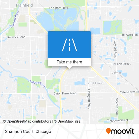 Mapa de Shannon Court