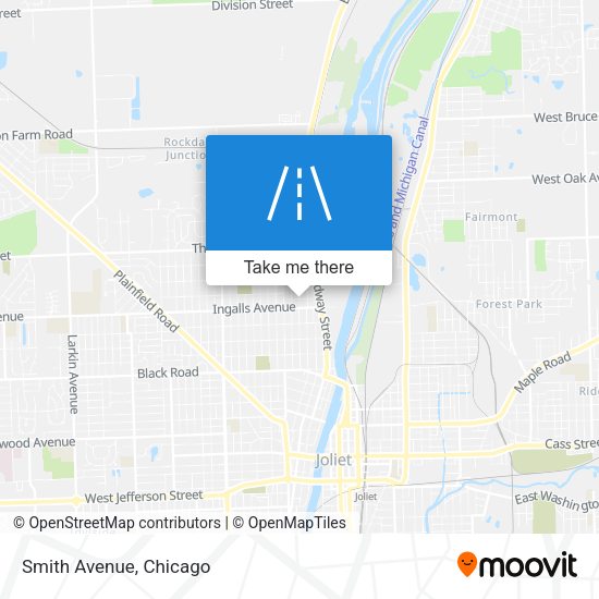 Mapa de Smith Avenue